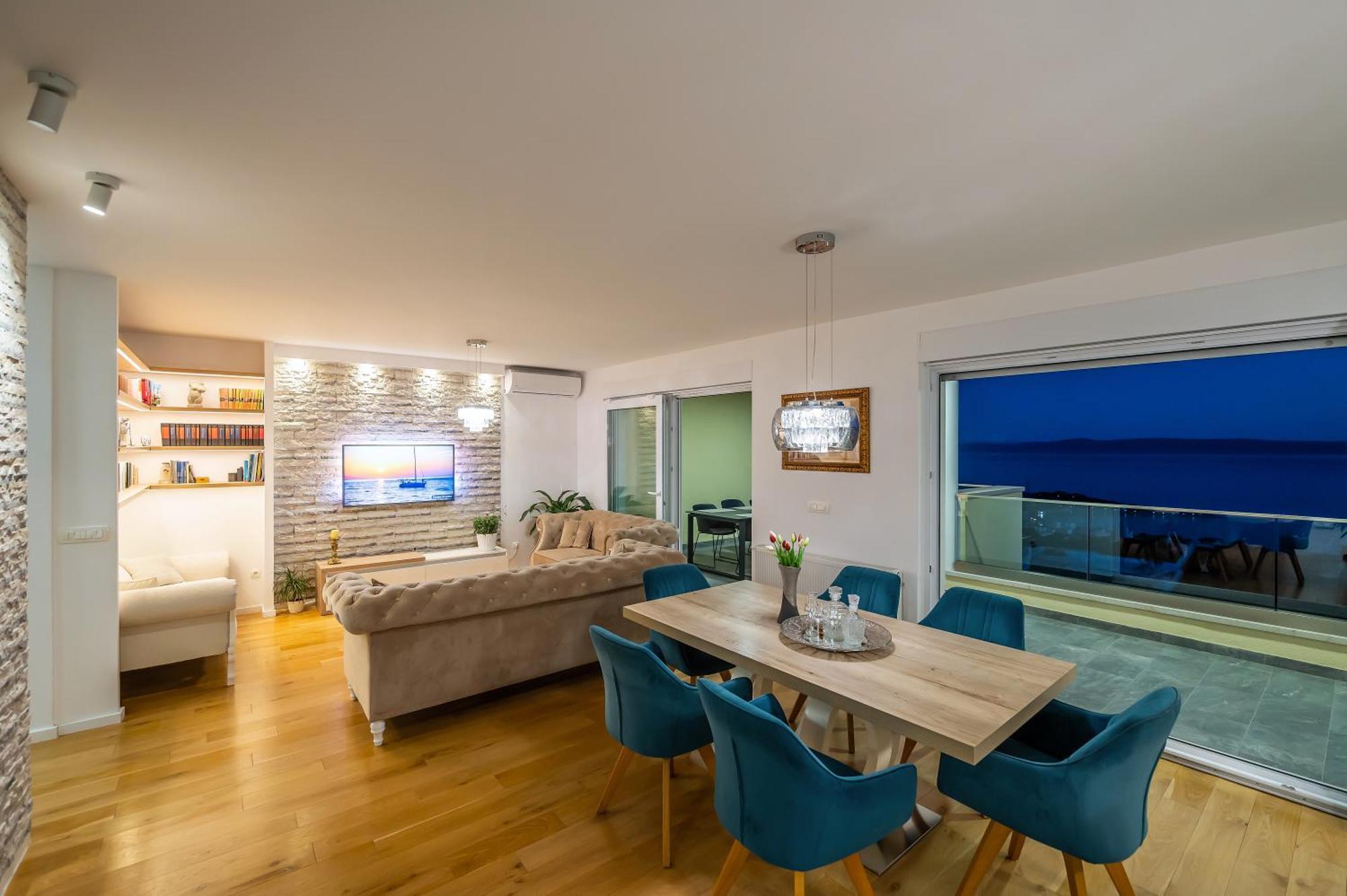 Ferienwohnung Penthouse Nikola Makarska Exterior foto